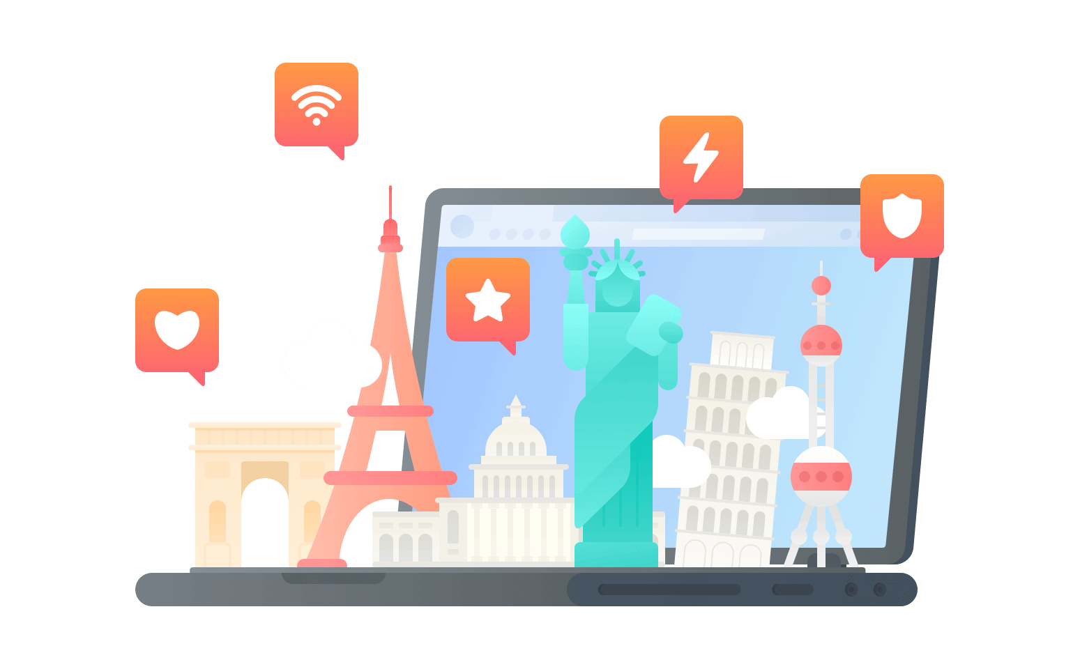 在突尼斯连接到中国的加速器 - 大陆VPN
